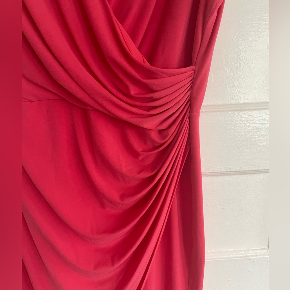 Coral bodycon dress - Picture 5 of 6